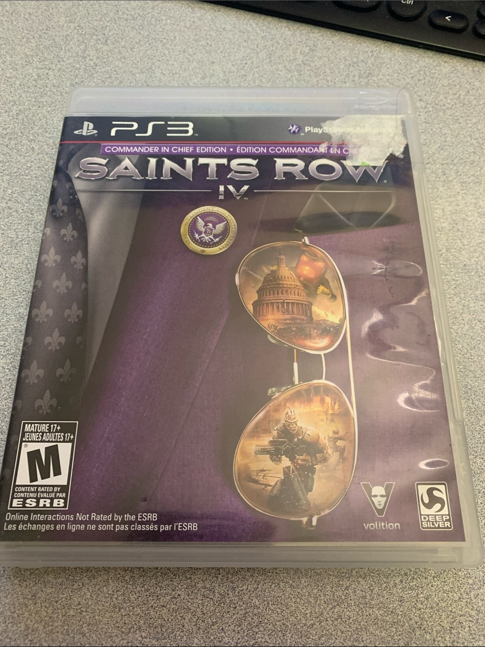 Saints Row IV (PlayStation 3 PS3) Commander in Chief Edition - CIB Complete